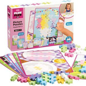 Plus Plus Big Picture Puzzles 60 Pieces Made in Denmark New Sealed